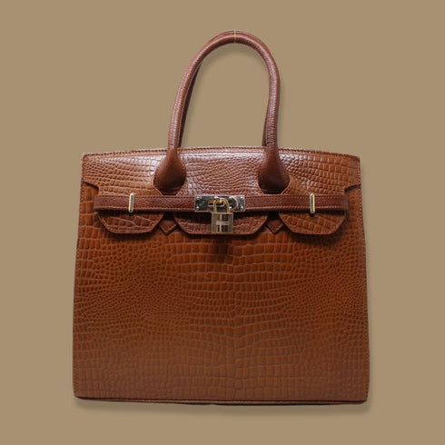 Komal Genuine Leather Women Handbag Hive